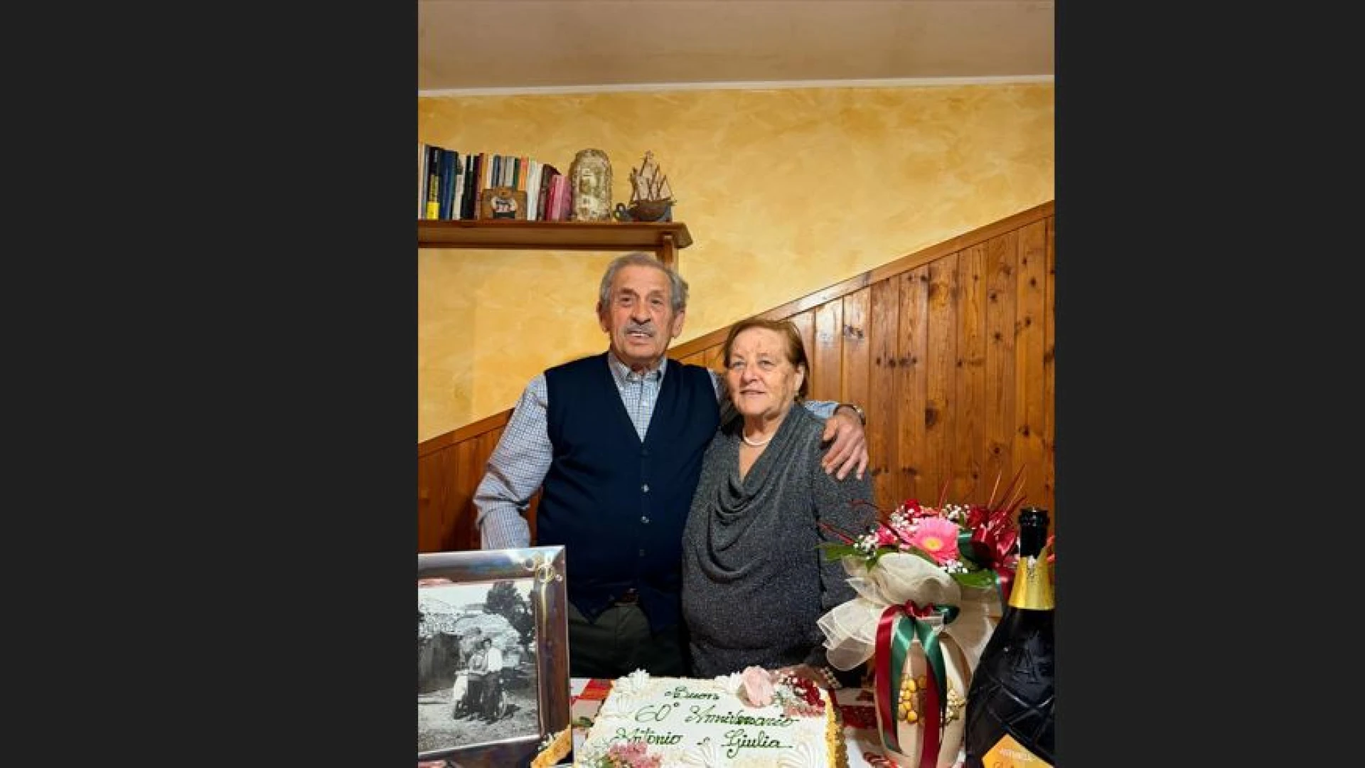 L’Angolo degli auguri: festeggiamo quest’oggi i sessant’anni di matrimonio dei coniugi Antonio Ialongo e Giulia Petrarca.